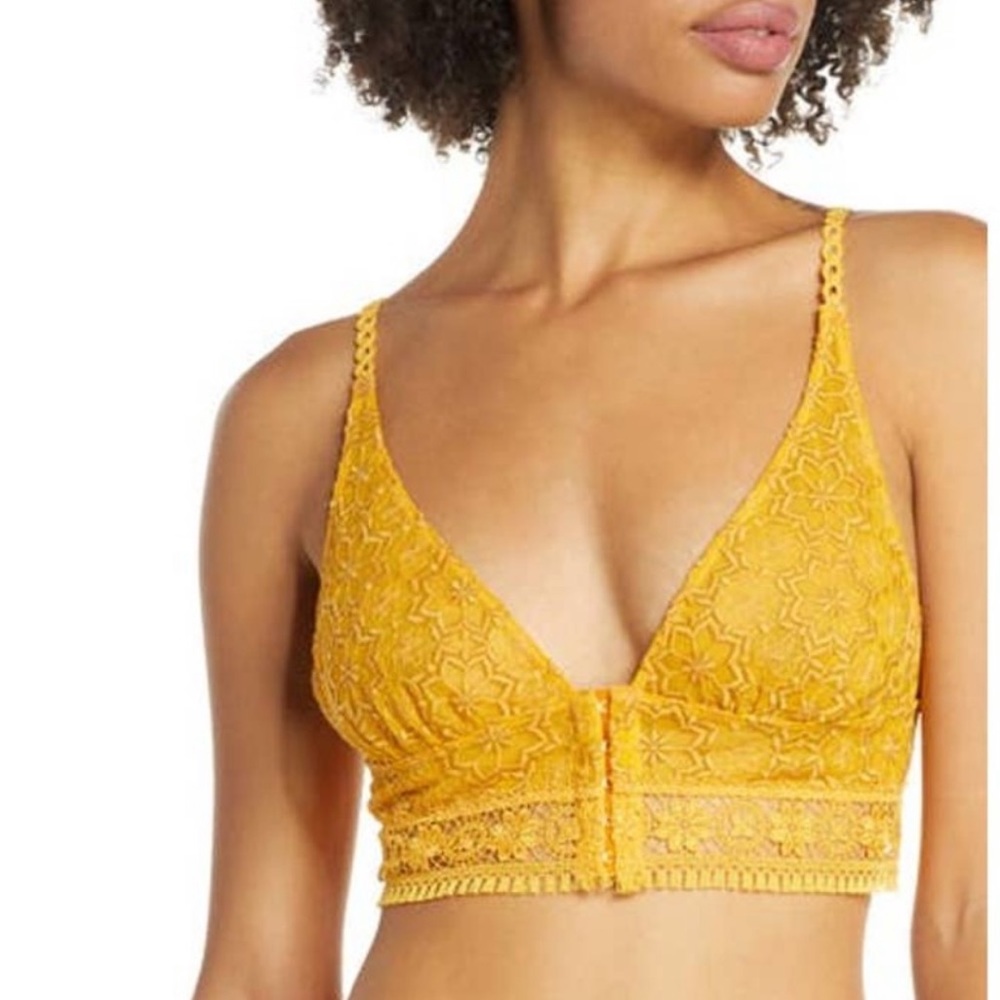 HP LAST 1 Free People Ella Soft Lace Bralette - Picture 6 of 14